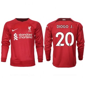 Liverpool Diogo Jota #20 Hemmatröja 2022-23 Långärmad